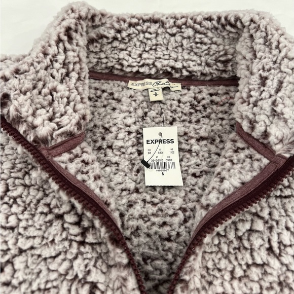 Express fleece jacket new with tags - Picture 2 of 2